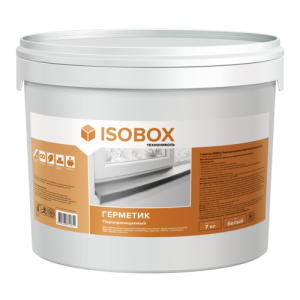 Герметик ISOBOX Паропроницаемый Акриловый (наружный А), 7кг
