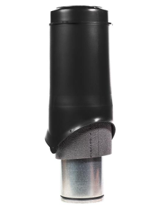 Выход вентиляции Krovent Pipe-VT is 150 черный