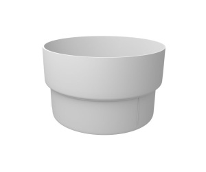 Grand Line ПВХ Муфта трубы соединительная белая