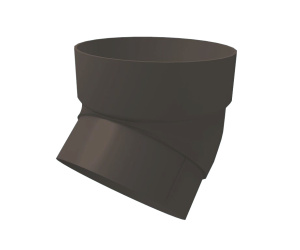 Grand Line ПВХ Колено трубы 45 град. Дизайн графит