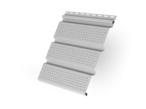 Соффит T4 полностью перфорированный Grand Line Amerika 3,0 белый