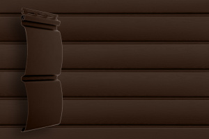 Сайдинг-панель 3,0 Блок-хаус D4,8 GL Amerika темный дуб