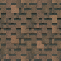 Гибкая черепица Docke PIE EURASIA/ ЛАБИРИНТ/ Светло-коричневый