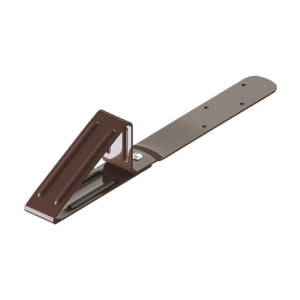 Снегозадержатели Döcke PIE для гибкой черепицы RAL 8017