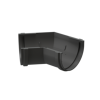 Docke PREMIUM Угловой элемент 135° (Графит)