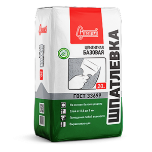 Шпатлевка Старатели базовая 20кг