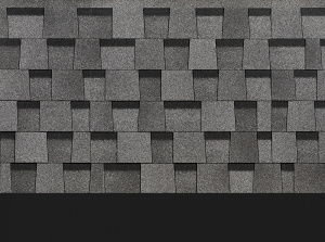 Ламинированная черепица Docke PIE DRAGON/ STANDARD/ Серый, 2,38 м2