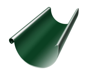 Желоб полукруглый GRAND LINE  125 мм 3 м RAL 6005