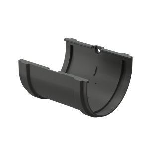 Соединитель желобов DOCKE PREMIUM графит D=120