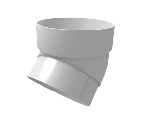 Grand Line ПВХ Колено трубы 45 град. белое