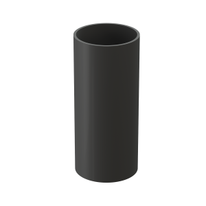 Труба водосточная DOCKE PREMIUM графит D=85,73 L=1000