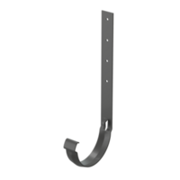 Docke STANDARD Кронштейн желоба металлический 120 мм * 300 мм (Серый 7024)