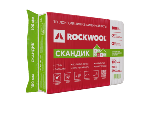 Rockwool Лайт Баттс Скандик 800x600x50 мм (12 плит)
