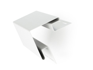 Угол наружный 3,00 Grand Line белый (slim)