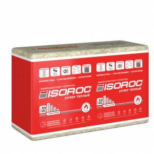 Мин. плита Изорок Супер Теплый (5 плит) 1000х610х100мм