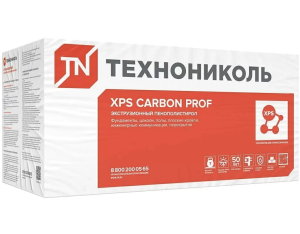 XPS ТехноНИКОЛЬ CARBON PROF SLOPE-3,4% S/2 1200х600х40 Элемент J