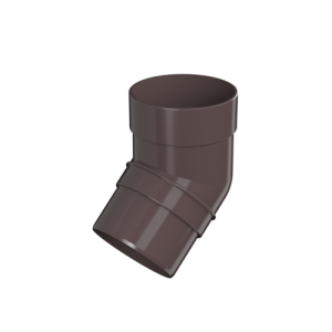 ТН ОПТИМА колено трубы 135°, темно-коричневый, шт