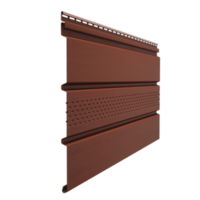 Docke PREMIUM Софит с центральной перфорацией (Гранат)