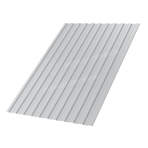 Профилированный лист С-8х1150 (ПЭ-01-9006 Белый алюминий-0.45)