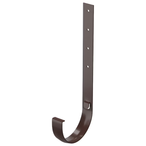 Кронштейн желоба металл DOCKE PREMIUM шоколад D=120