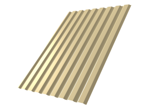 Лист профилированный С20A 0,4 PE RAL 1014