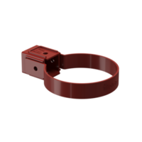 Docke STANDARD Хомут универсальный 80 мм (Красный 3005)