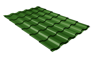 Металлочерепица Kredo 0,45 PE RAL 6002