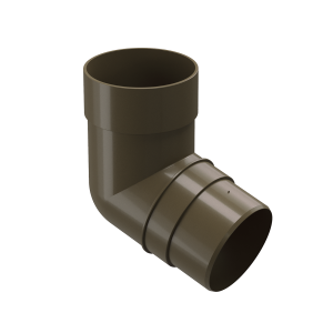 Колено 72° DOCKE PREMIUM Каштан D=85