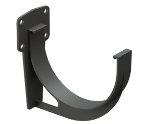 Кронштейн желоба ПВХ DOCKE PREMIUM графит D=120