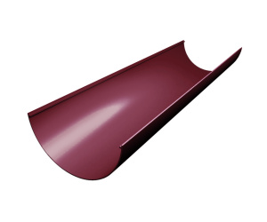 Grand Line ПВХ  Желоб английский  3м бордо (RAL 3005)