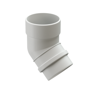 DOCKE LUX колено 45° пломбир D=100 