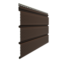 Docke PREMIUM Софит перфорированный (Каштан)