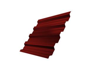 Лист профилированный HC44R PE 0,7 RAL 3011 коричнево-красный