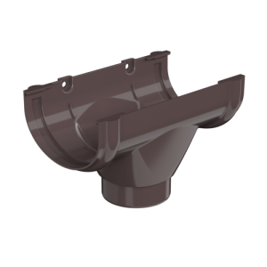 ТН ОПТИМА воронка желоба, темно-коричневый, шт