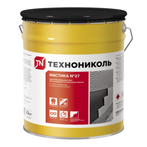 Мастика приклеивающая ТЕХНОНИКОЛЬ №27, ведро 22 кг