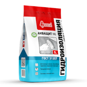 Гидроизоляция обмазочная Старатели Акващит W6 5кг