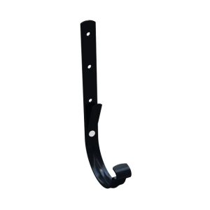 GLC PVC 152/100 кронштейн желоба усиленный, 4 мм, антрацит RAL 9005