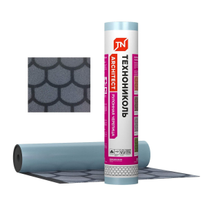 Рулонная черепица Бобровый хвост, серая