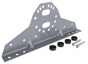 Кронштейн снегозадержателя Grand Line NEW RAL 9006