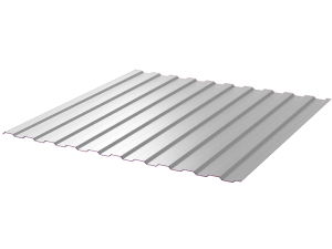 Профнастил оцинкованный С8, 0,5 PE RAL 9003 SKARDEX (сигнальный белый)