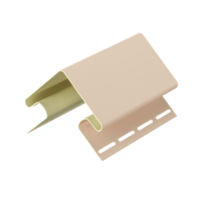 Docke PREMIUM Внешний угол 75 мм (Персик)