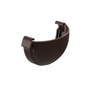 Заглушка желоба DOCKE LUX шоколад D=141 