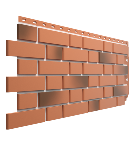 Панель фасадная Docke STANDARD ФЛЕМИШ (Красный жженый) 1095х420 (1183х443мм)