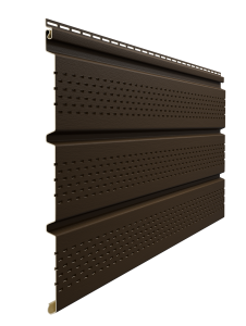 Соффит DOCKE Т4 перфорированный шоколад 3050х305