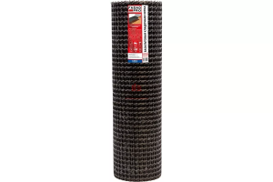 Сетка базальтовая кладочная FasadPro 25х25 мм, 1х50 м, 30/30 кН/м,