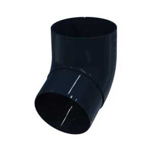 GLC PVC 152/100 колено трубы 67 град. антрацит RAL 9005