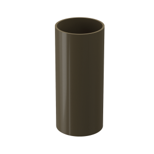 Труба водосточная DOCKE PREMIUM Каштан D=85,73 L=3000