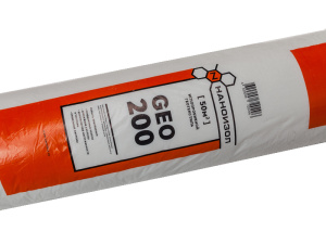 Геотекстиль Наноизол GEO 200 (2x25м) 50 м2