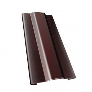 Защелка для кронштейна трубы (на дерево) GRAND LINE 100мм RAL 8017