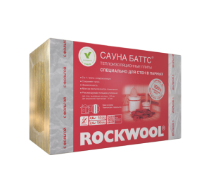 Rockwool Сауна Баттс 1000x600x50 мм (8 плит)